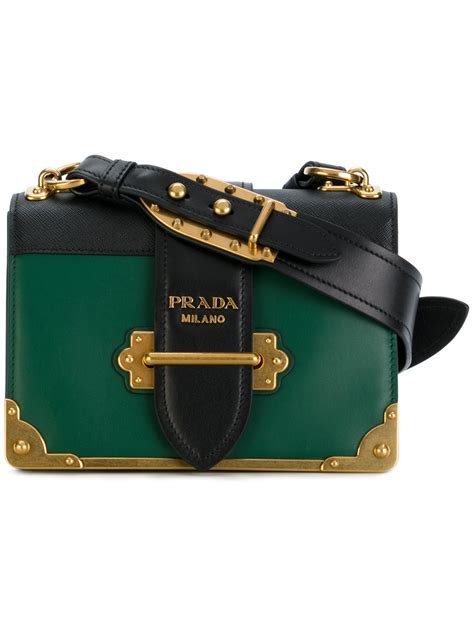 prada small yellow bag|prada cahier bag green.